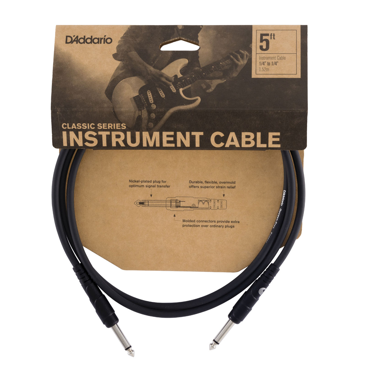 CLASSIC SERIES INSTRUMENT CABLE 5 FEET