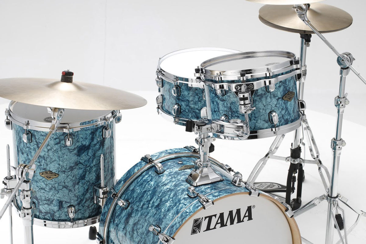 STARCLASSIC WALNUT/BIRCH FUSION JAZZ 20 DRUM KIT TURQUOISE PEARL