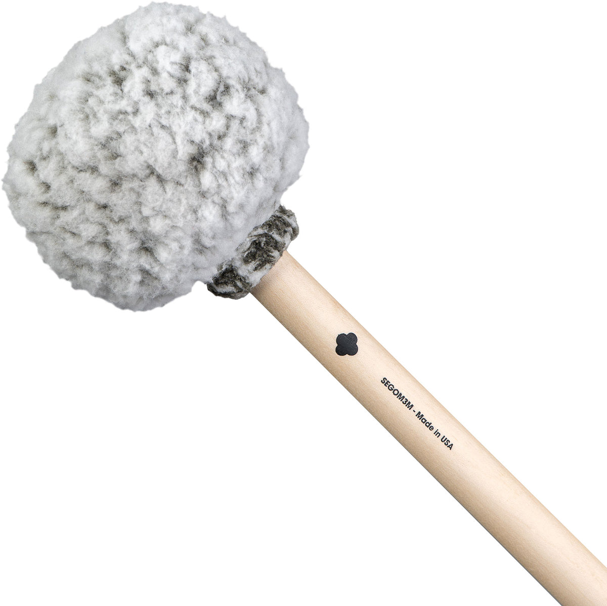 Gongschlägel Vikrampal " Natural Balance" - Medium, frostiges Olivblau