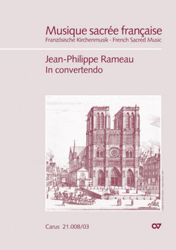 RAMEAU J.-P. - IN CONVERTENDO - Vokalauszug