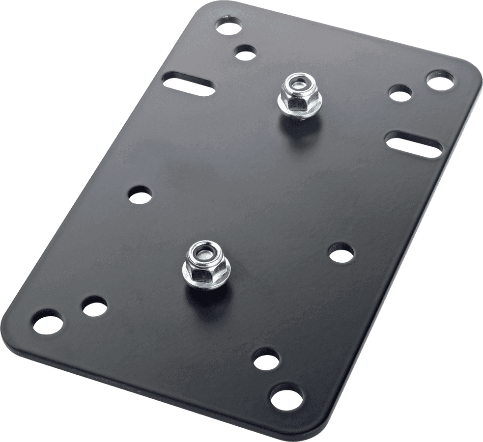 24352 ADAPTERPLATTE 1 - SCHWARZ