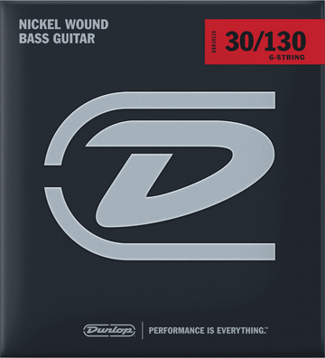 BASS STRINGS ROUND WIRE NICKEL NICKEL 30-130 SET 6 STRINGS