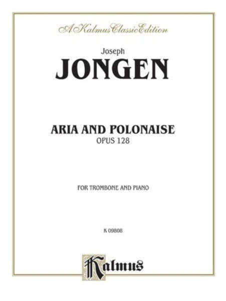 JONGEN JOSEPH - ARIA ET POLONAISE OP.128 - TROMBONE & PIANO