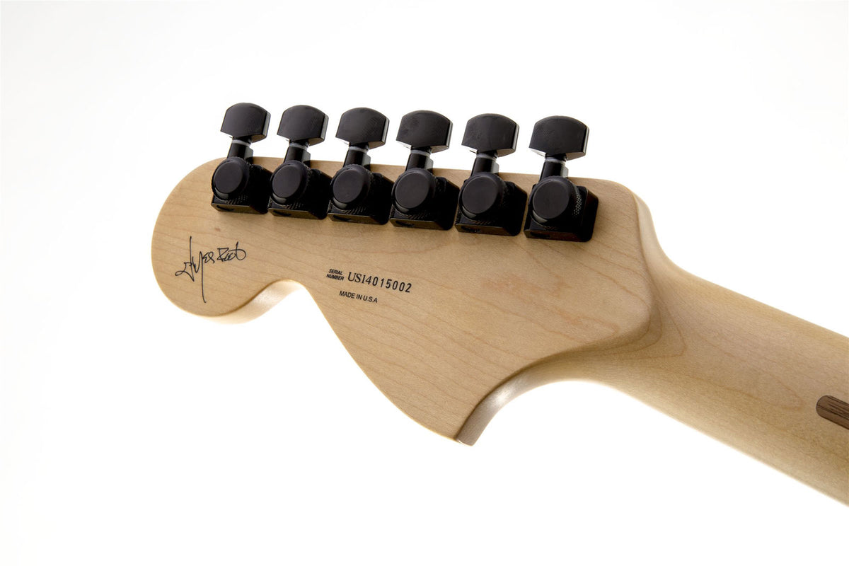 Stratocaster Signatur Jim Root Ebo Mattschwarz