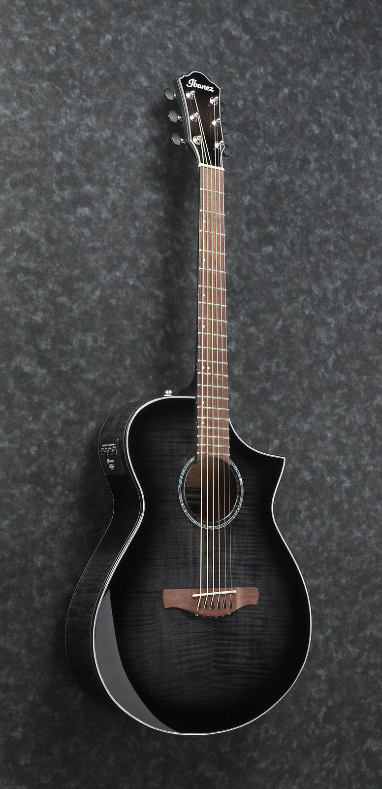 AEWC400-TKS Transparenter schwarzer Sunburst