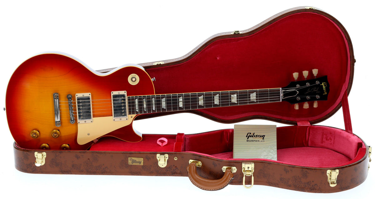 Les Paul Standard 1958 Ultra Light Aged Bourbon Burst CS MLC #831081