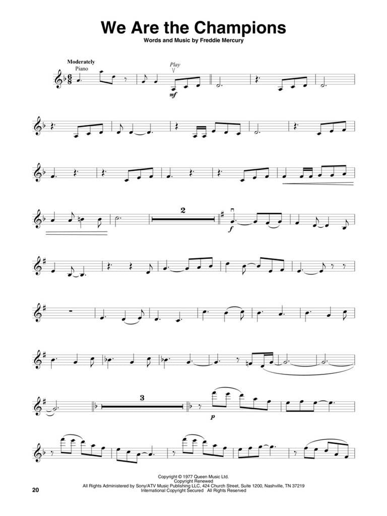 Violin Play Along Volume 68 - Queen