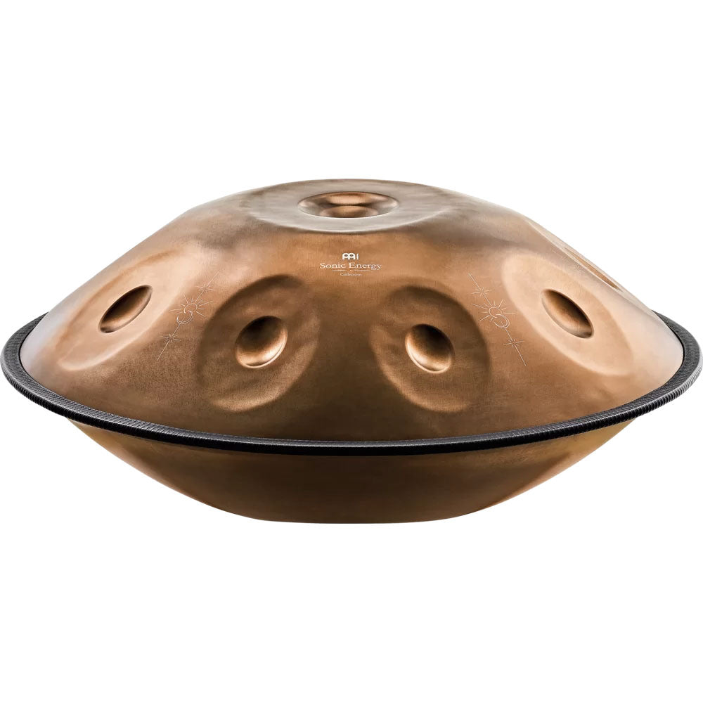 Sonic Energy Sensory Handpan Stainless Steel Bb2 Amara 9 Notes 432 Hz Vintage copper Engraved design