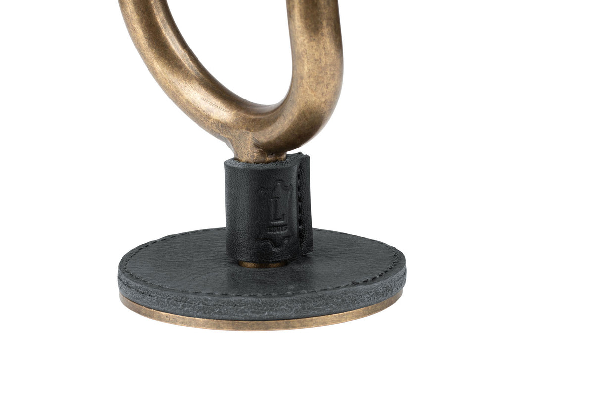 FGHNGR-BRBK Wandhalter Aus Schmiedeeisen Messing