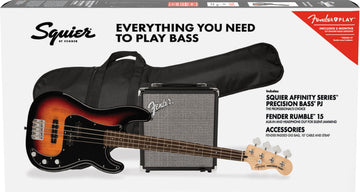 Precision Bass Affinity LRL PJ Paket 3-farbiger Sunburst