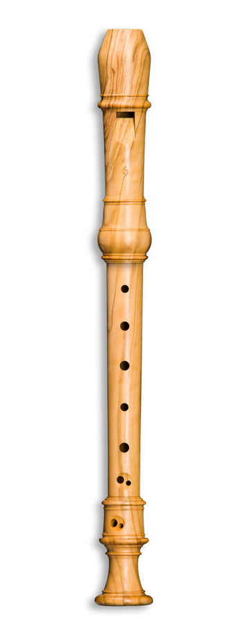 Denner Sopran 5123 - Olivenholz (barocke Griffweise)