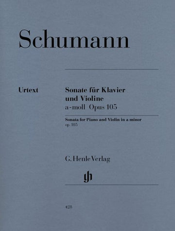 Schumann R. - Sonata For Piano And Violin A Minor Op. 105