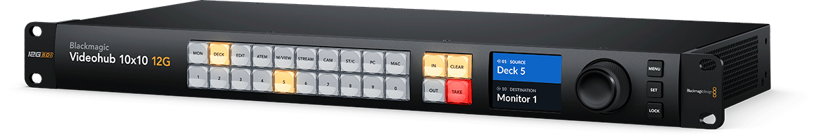 Videohub 10x10 12G