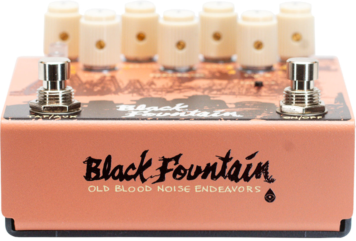 Black Fountain Stereo Terracotta - Oil Can Delay