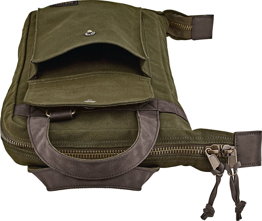CANVAS COLLECTION STICK BAG FOREST GREEN MWSGR