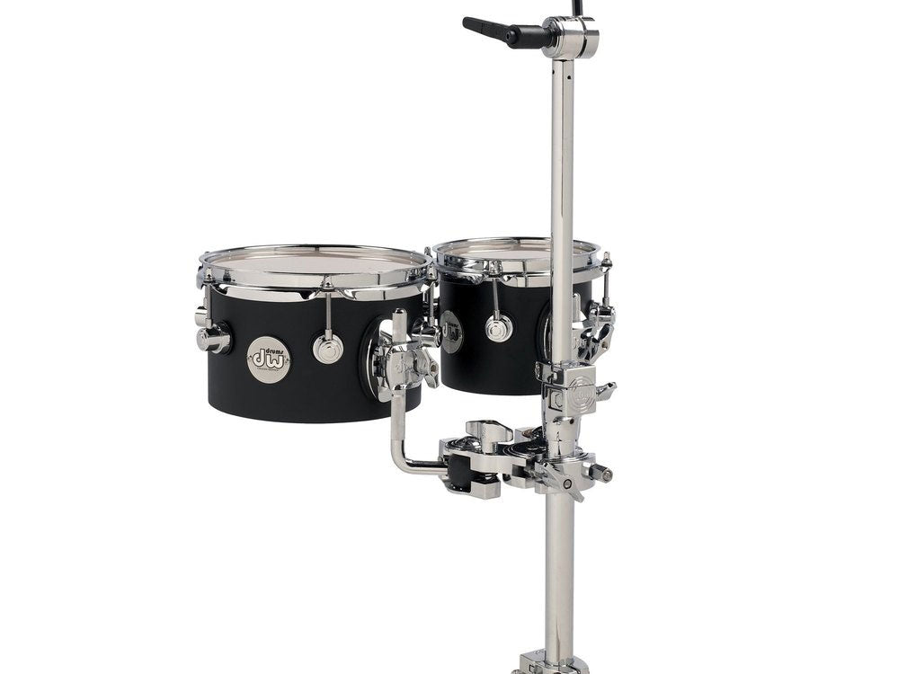 DW Drum Workshop CONCERT TOM 6 x 5" 8 x 5" DESIGN BLACK SATIN