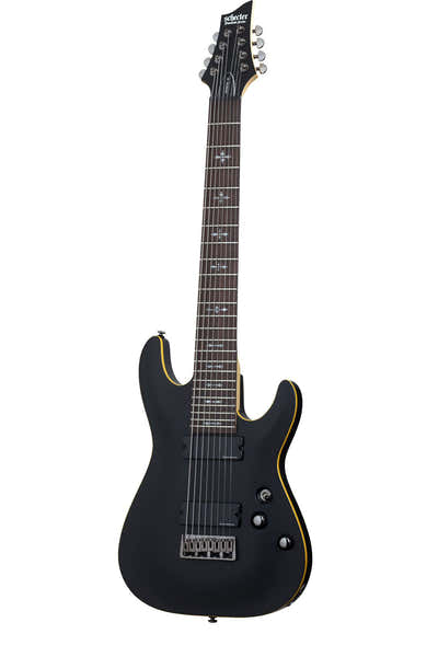Demon 8 Gealtertes Satin-Schwarz
