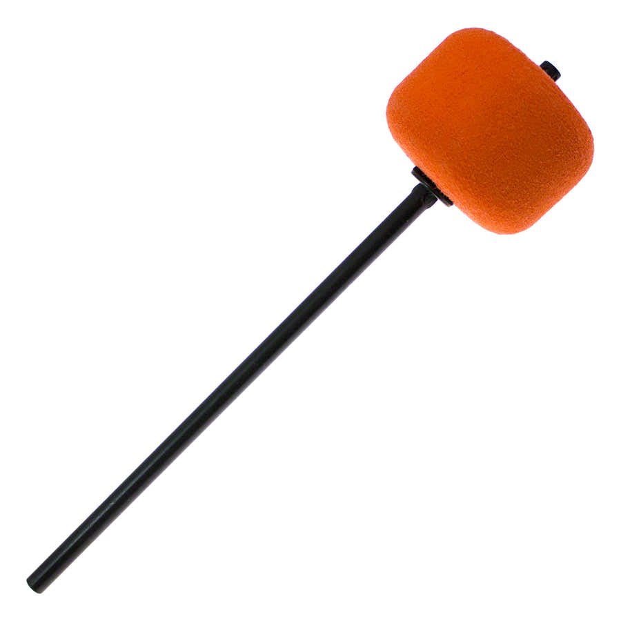 206CKOR Bassdrum-Pedalschlägel Filz Orange Schaft Schwarz