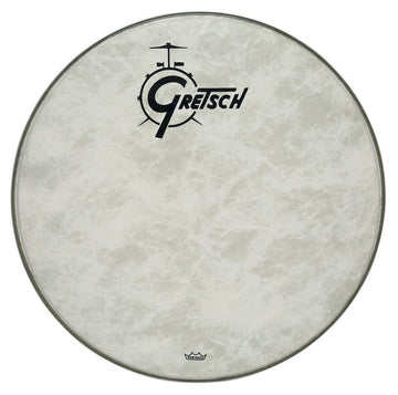 FIBERSKYN 18" LOGO GRETSCH DRUMS RESONANZ