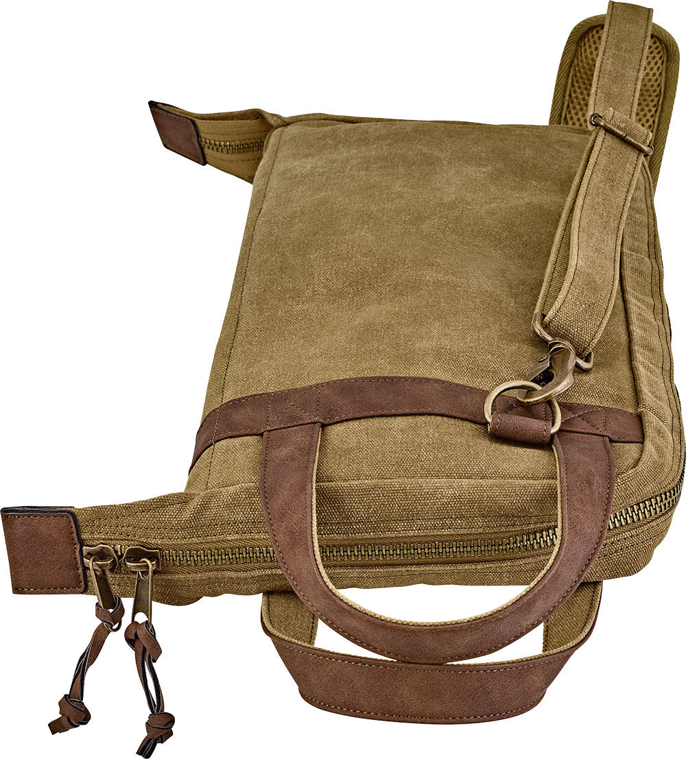 CANVAS COLLECTION STICK BAG VINTAGE KHAKI MWSKH