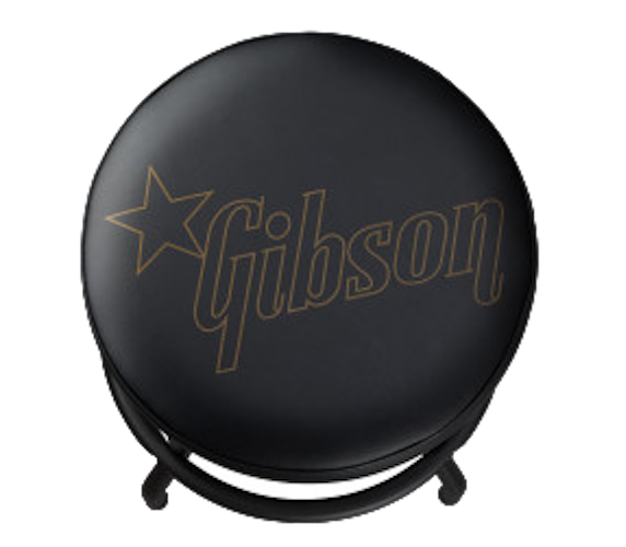 Premium-Spielhocker Stern-Logo Kurz Schwarz