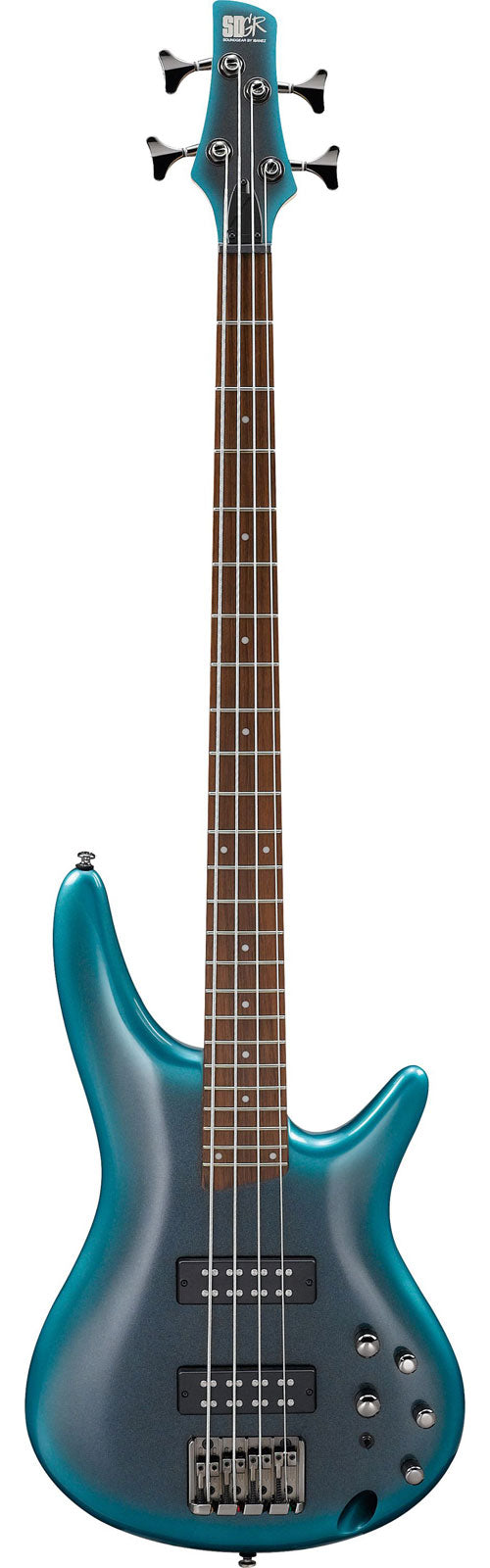 Ibanez SR300E-CUB Ceruleanblauer Aura-Verlauf