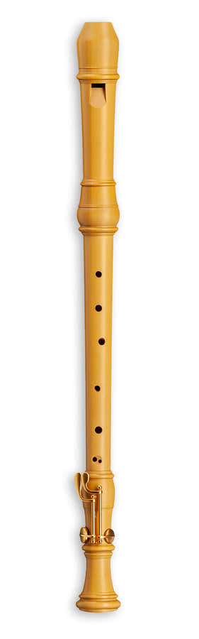 Denner Tenor mit Doppelklappe 5432 - Castello-Buchsbaum (barocke Griffweise)