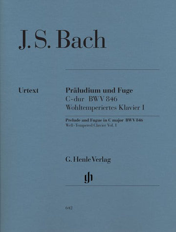 Bach J.S. - Prelude And Fugue C Major ( From The WELL-tempered Clavier Part I) BWV 846