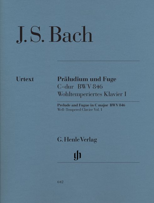 Bach J.S. - Prelude And Fugue C Major ( From The WELL-tempered Clavier Part I) BWV 846