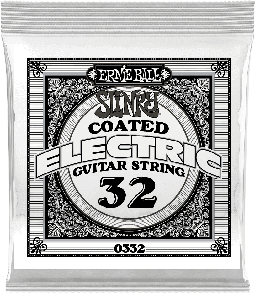 .032 SLINKY COATED NICKEL WOUND ELECTRIC GUITAR STRINGS