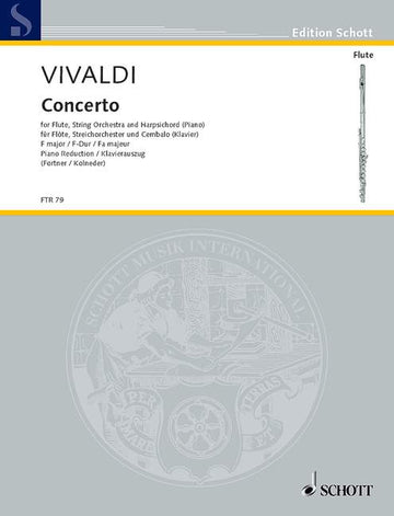 VIVALDI CONCERTO ?LA TEMPESTA DI MARE? F MAJOR OPUS 10-1 - RV433