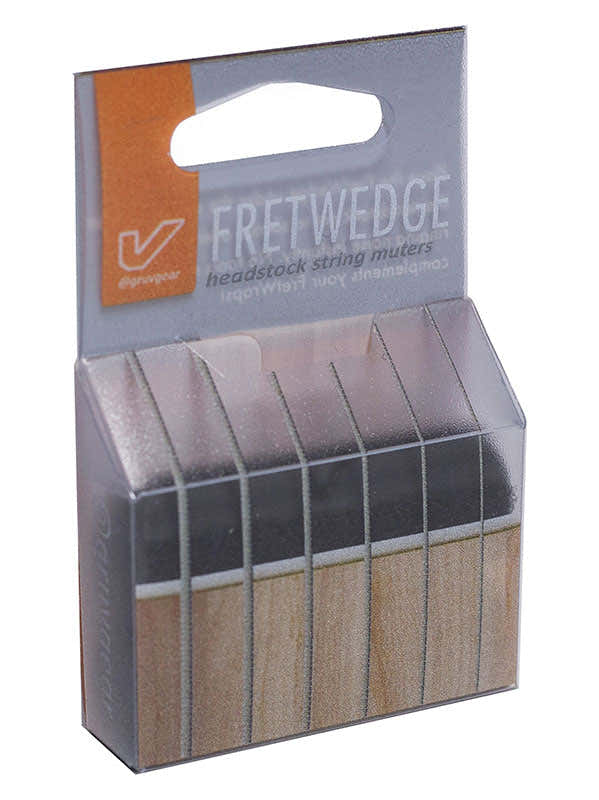 FretWedge Saitendämpfer für die Kopfplatte 2er-Pack - Mittel