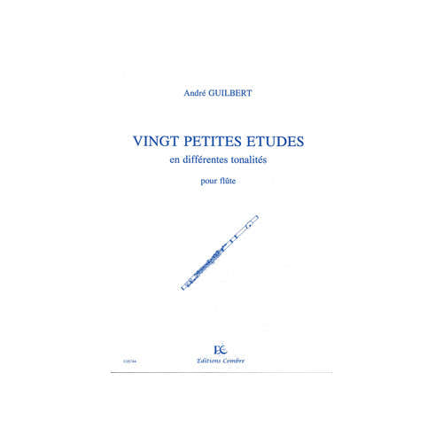Guilbert A. – 20 kleine Etüden in verschiedenen Tonarten – Flöte