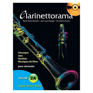 Clarinettorama : Vol. 2a + CD - Klarinette