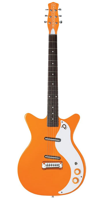 DC59 Nos-Gitarre Orange Metalflake