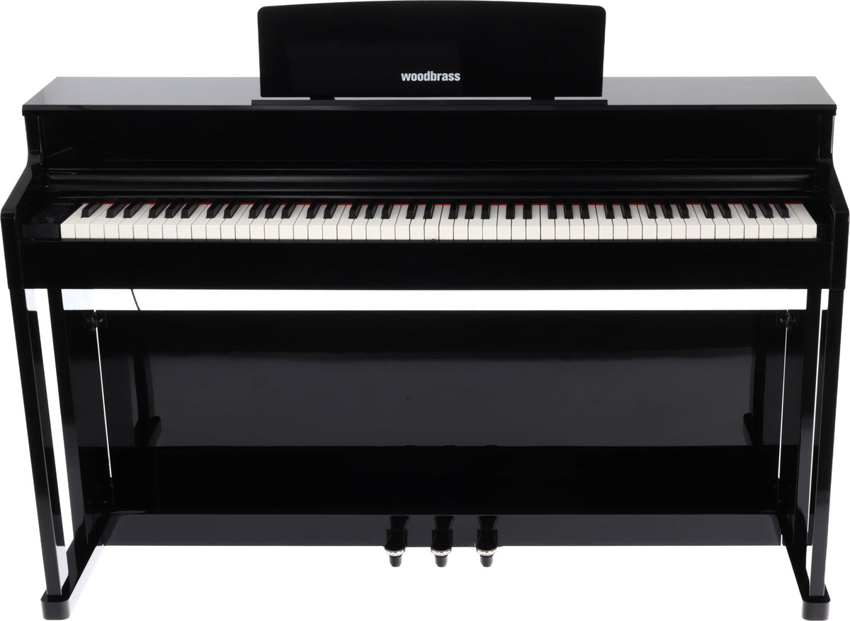 DP2 MK2 Set Schwarz + Klavierbank