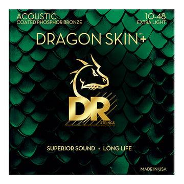 10-48 Dragon Skin+ beschichtet Phosphorbronze Extra Light