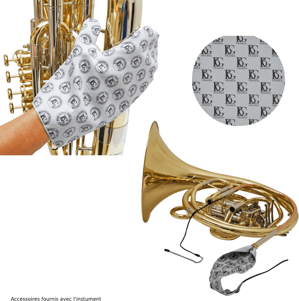 BB HORN SMALL HANDS VARNISHED