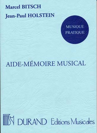 Bitsch Marcel - Musikalisches Merkbuch (holstein)