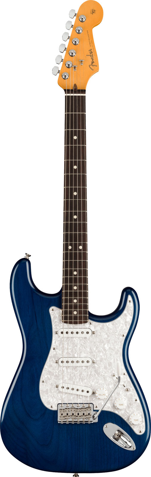 Stratocaster Signature Corry Wong Rw Sapphire Blue Transparent