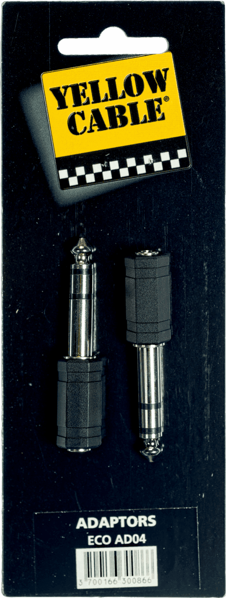 AD04 Stereo-Klinkenstecker Stereo-Klinkenbuchse 3.5 MM - 2er-Pack