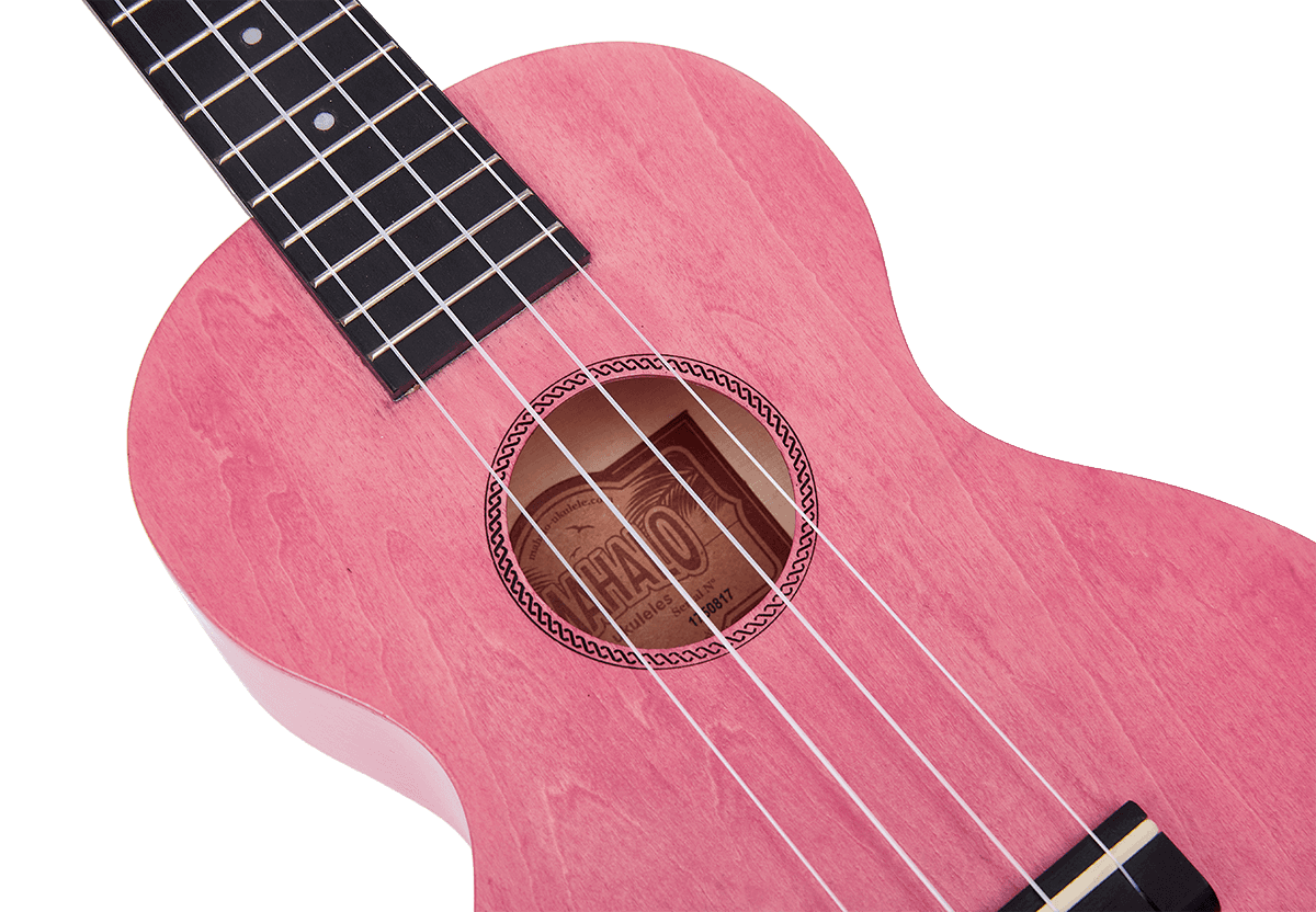 Ukulele Island Concert Coral Pink + Hülle