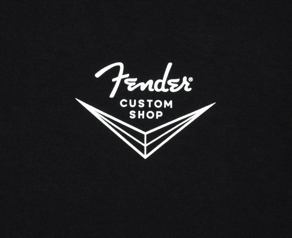 "M" T-Shirt Logo Fender Custom Shop Black