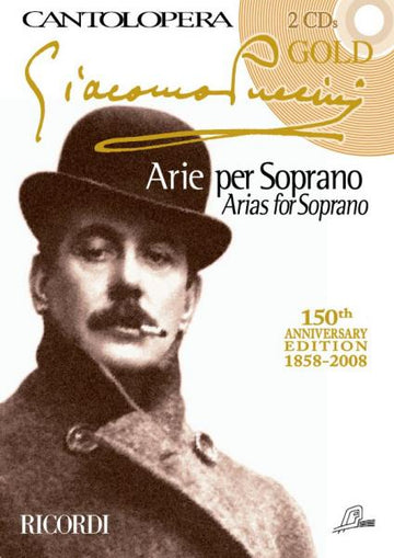 PUCCINI G. - CANTOLOPERA: PUCCINI GOLD + 2 CD - Gesang und Klavier