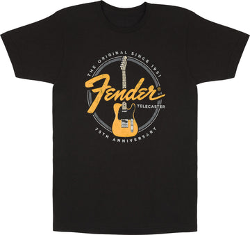"XXL" T-Shirt 75th Telecaster Vintage Black