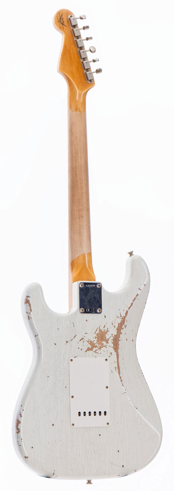 Stratocaster L-Series Ltd Heavy Relic Aged Olympic White