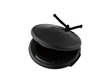 CAJON RING CASTANET LARGE PLASTIC BLACK