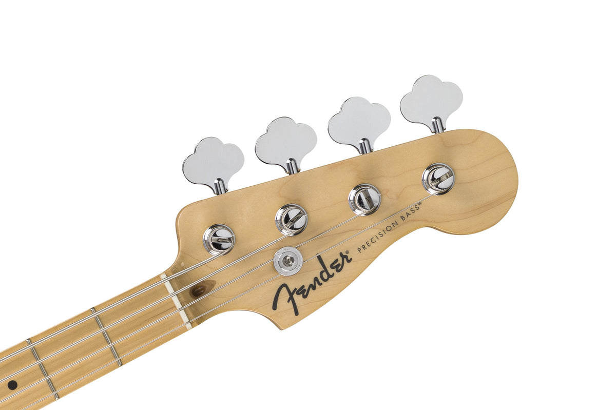 Standard Precision Bass MN schwarzes Schlagbrett Olympic White