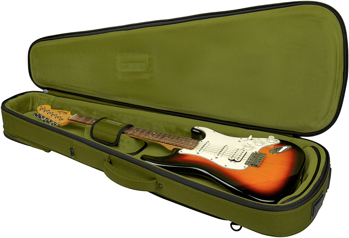 E-Gitarren-Softcase Grün - ICON