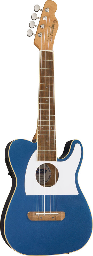 Telecaster Fullerton Uke WN Lake-Placid-Blau